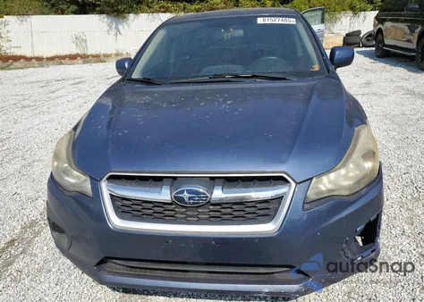 2013 Subaru Impreza Premium from USA, damaged, VIN JF1GPAC6XD2853358